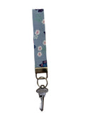 Floral Butterfly Key Fob
