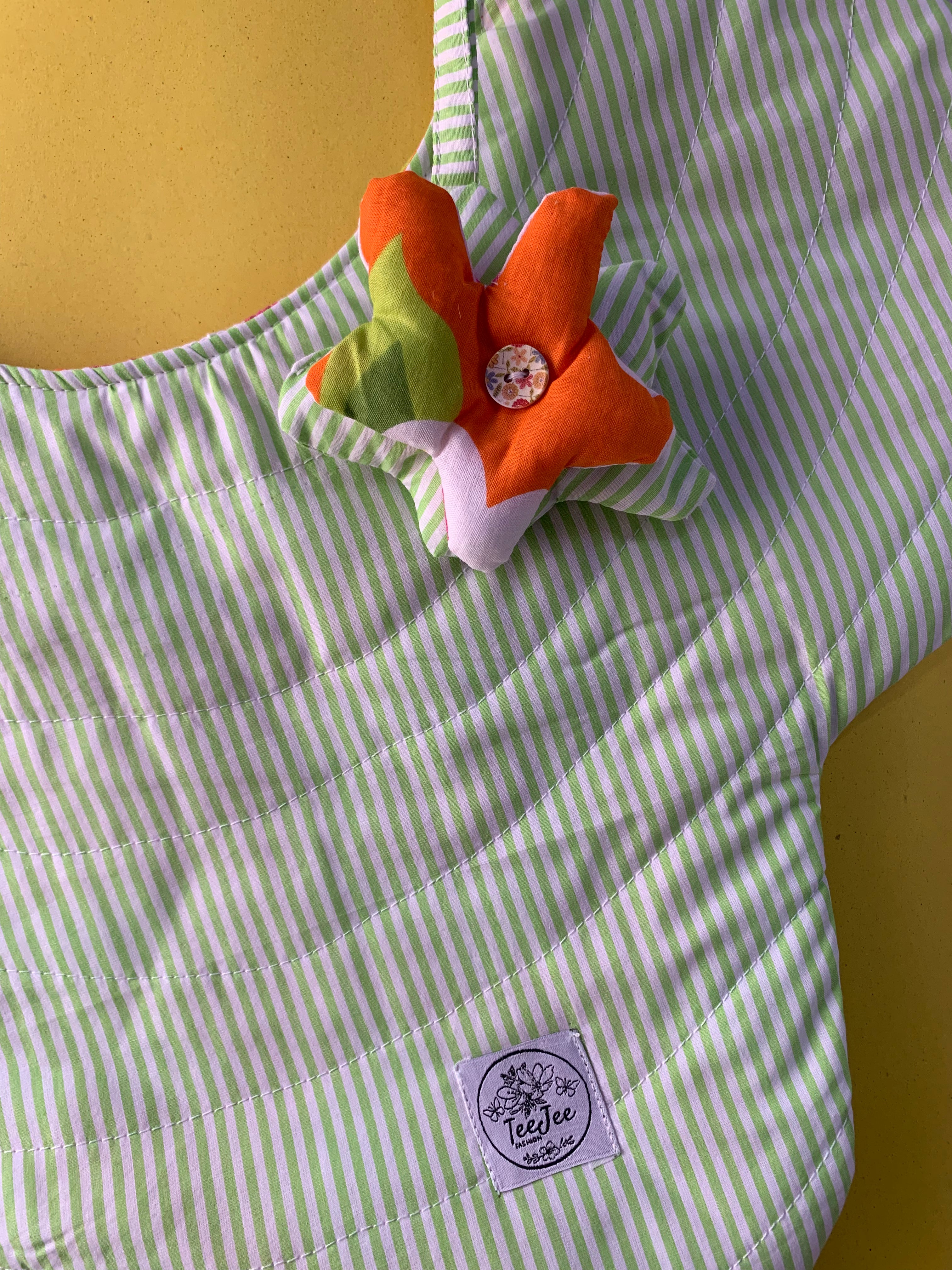 Close up look cute tote bag