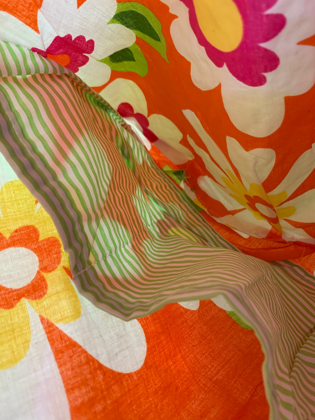 Inside the tote bag. Pocket seen.