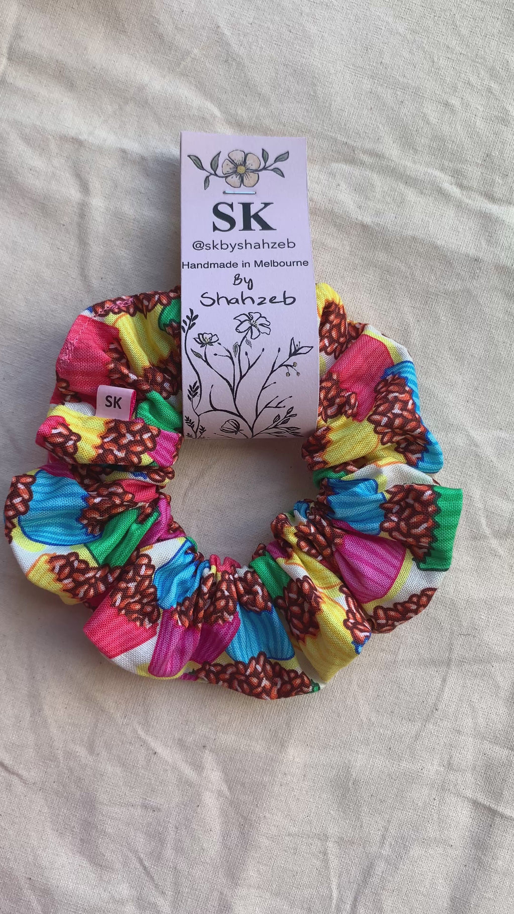 Cupcake Scrunchie