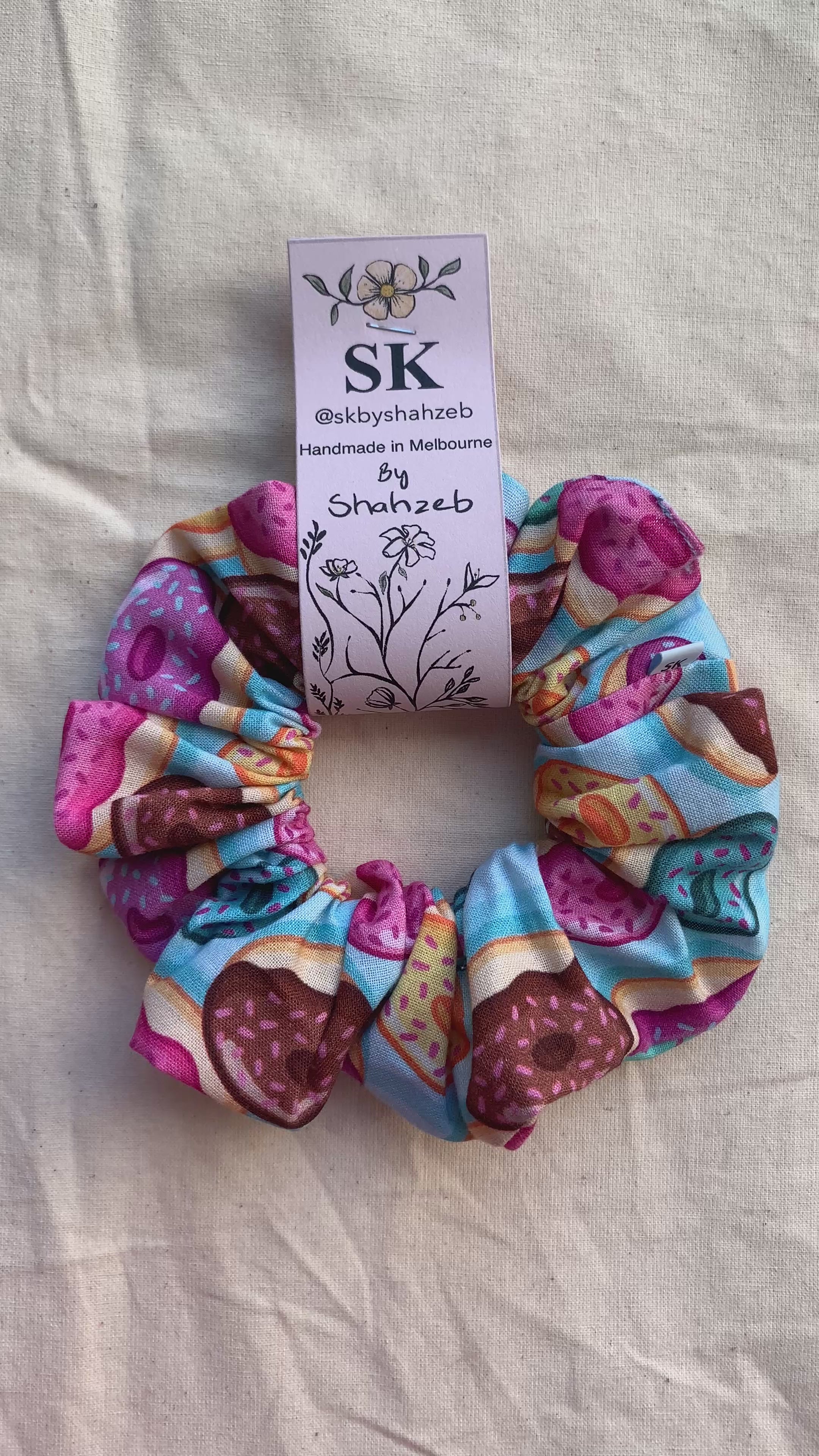 Donut Scrunchie