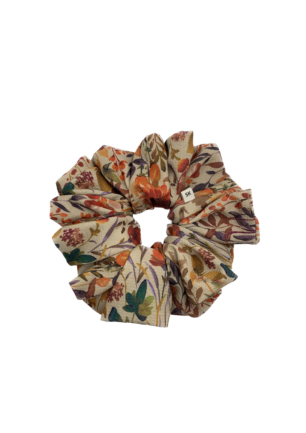 XXL Floral Scrunchie
